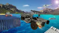 दौड़ करतब गाड़ी : परम 3 डी खेल उन्माद Screen Shot 4