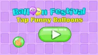 Balloon Festival - Tap Funny Balloons Screen Shot 2