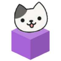 Kitty Down The Cube