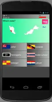 Malaysia State Maps, Flags and Capitals Screen Shot 7