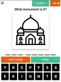 Monuments Quiz Screen Shot 11
