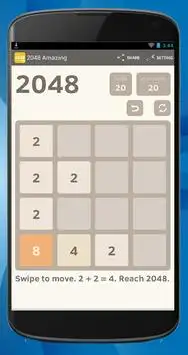 2048 Amazing Screen Shot 0