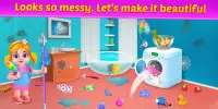 Baby Doll House Clean - Princess Home Cleanup Game Screen Shot 3
