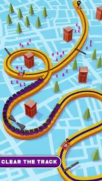 Taksi Gratis Kereta: Train Games 2019 Screen Shot 7