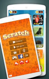 Scratch Game: Animals Quiz Screen Shot 0
