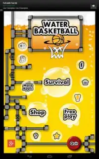 Wasser-Basketball Screen Shot 8