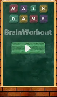 Math Training Brain Workout Screen Shot 3