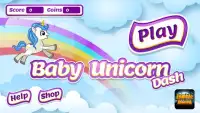 Baby Unicorn Dash Run Screen Shot 5