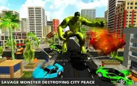 Unglaublich Monster Vs Super Dario Stadt Flucht Screen Shot 5