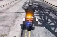 Real City Police  Motobike Race Simulator 2019 3D Screen Shot 0