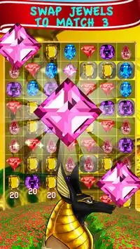 Diamond Crush : Pyramid Secret Screen Shot 2