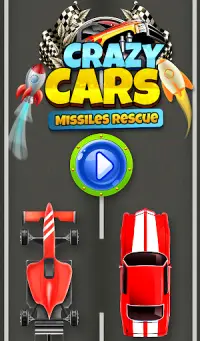 Crazy Cars Missile Rescue Screen Shot 0