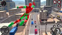Mutant Spider Rope Hero : Flying Robot Hro Game Screen Shot 0