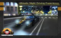 Juego de carreras de noche 3D Screen Shot 2