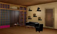 3D Escape Games-Puzzle Library Screen Shot 2