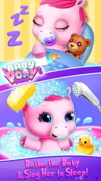 Baby Pony Sisters - Virtual Pet Care & Horse Nanny Screen Shot 1