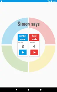 Simon says Screen Shot 2