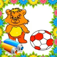 Coloring Games - Teddybear Screen Shot 4