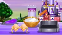 Princesses Cake Cooking Screen Shot 0