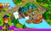 Farm Fantasy: Feliz Dia Mágico e Cidade Mágica Screen Shot 6