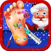 Santa’s Foot Spa Salon Rescue