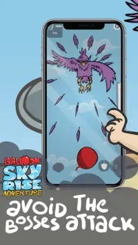 Balloon Sky Rise Adventure - Bird Attack Survival Screen Shot 3