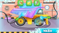 Truck Wash Spiel Kinderauto Screen Shot 0