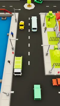Pick Me Taxi 3D Car Game Screen Shot 2
