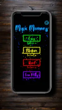 Music Memory - Brain Training Memory Game Screen Shot 2
