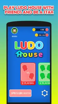 Ludo House - Indian Parchisi Screen Shot 1