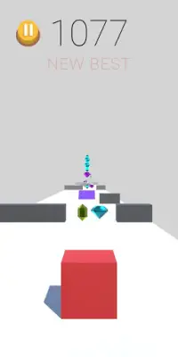 Cube Dash: Rewind Time ⌛ Screen Shot 4
