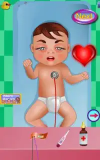 Baby Hospital - Caring Game Screen Shot 2