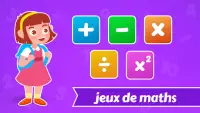 Jeux de mathématiques - addition, multiplication Screen Shot 5