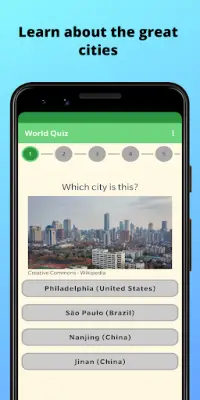 World Quiz - Geography Trivia Screen Shot 1