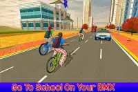 Kids Bicycle Rider School Race Screen Shot 5