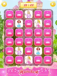 Princess memory game for girls Screen Shot 11