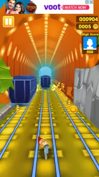 Train  Surf - Fun unlimited Screen Shot 1