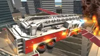 Fire Truck Flying Car Screen Shot 5
