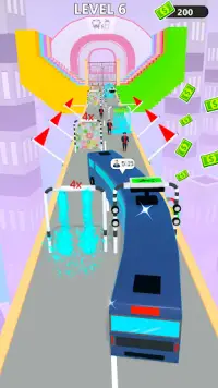 Bus Stack: Running Game 3D Screen Shot 1