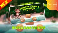 Monkey banana jungle Adventure Screen Shot 0
