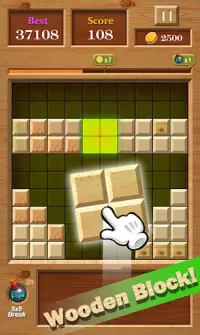 Blok kayu Puzzle 1010: Gratis Screen Shot 1