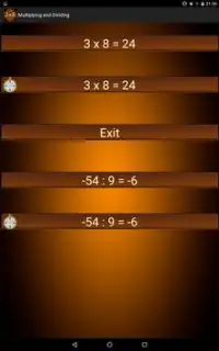 Multiplication and Div trial Screen Shot 6