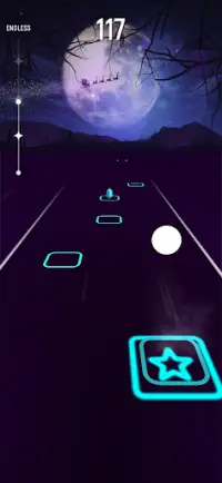 FNF Tiles Hop Music Game Ball - Neon EDM Rush Screen Shot 6