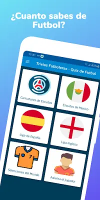 Trivia Futbolera - Quiz de Futbol Screen Shot 0