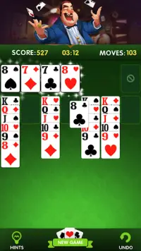 Solitaire-FreeCell-AI-Classic Screen Shot 1