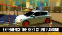 Stunts Car Parking: SUV Racer Impossible 3D Tracks Screen Shot 2