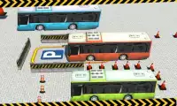 مدينة حافلة وقوف السيارات 3D محاكي Screen Shot 3