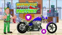 Motorcycle Maker Factory: Assemble & Repair Shop Screen Shot 0