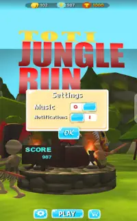 Toti Jungle Run -Subway endless Screen Shot 0