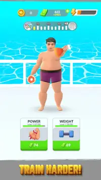 Gym Life 3D! - Idle Workout Simulator Game Screen Shot 0